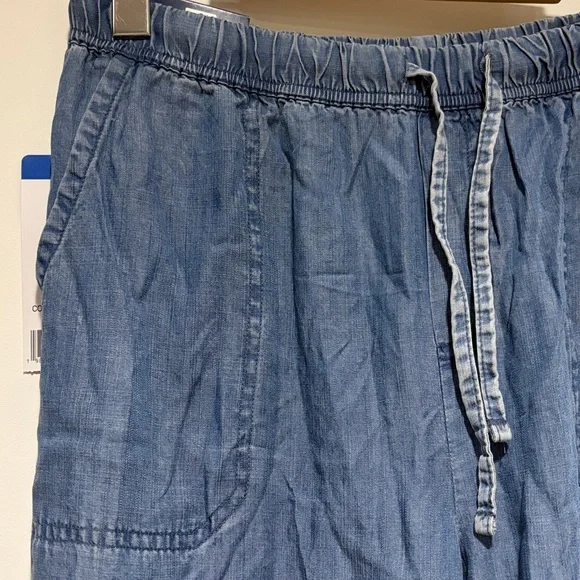Splendid Denim Blue Relaxed Pants - just wrinkly - Picture 2 of 4
